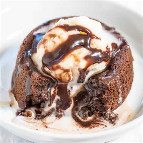 the-best-and-the-easiest-molten-chocolate-lava-cakes image