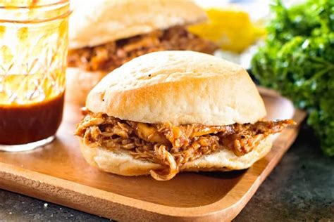 pulled-grilled-chicken-sandwiches-with-root-beer image
