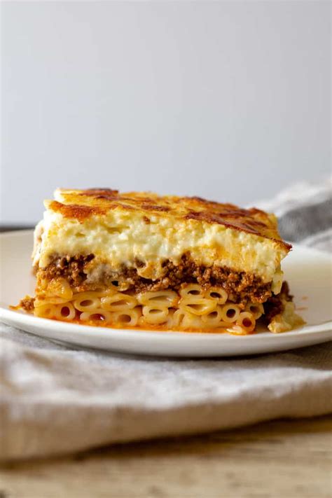 authentic-pastitsio-greek-lasagna-recipe-the-hungry image