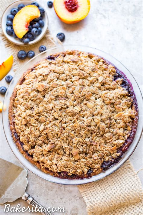 blueberry-nectarine-pie-with-almond-crumble-gluten image