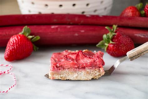 healthy-strawberry-rhubarb-oat-bars-my-kitchen-love image