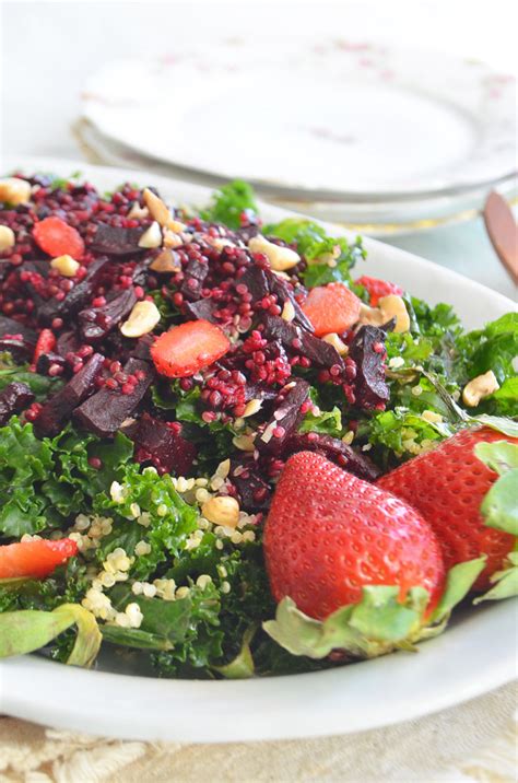 strawberry-kale-salad-phoebes-pure-food image