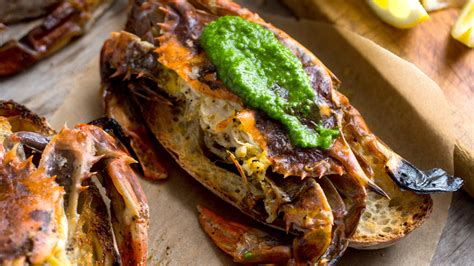 a-soft-shell-crab-to-top-your-toast-the-new-york image