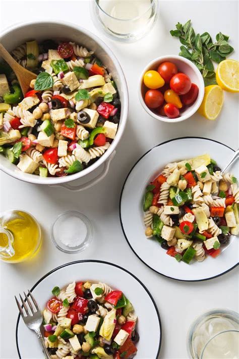 10-best-greek-pasta-salad-with-feta-cheese image