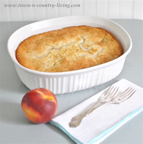 super-simple-peach-cobbler-town-country-living image