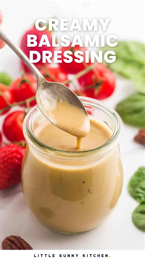 easy-creamy-balsamic-dressing-little-sunny-kitchen image