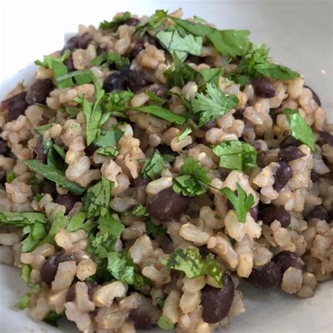 cumin-cilantro-beans-and-rice-recipe-idealist-foods image