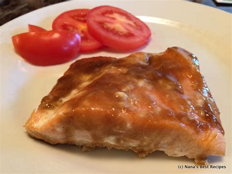 salmon-with-brown-sugar-ginger-garlic-glaze-nanas-best image