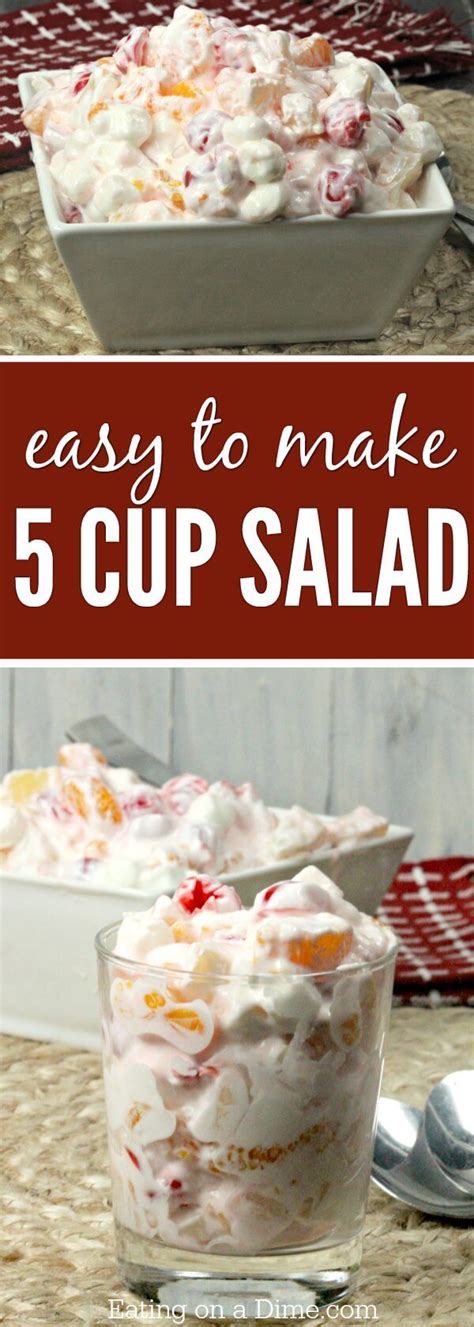 easy-5-cup-salad-recipe-eating-on-a-dime image