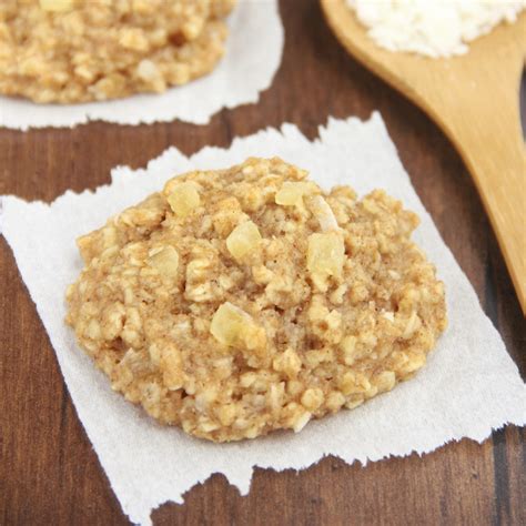 pineapple-coconut-oatmeal-cookies-amys-healthy image
