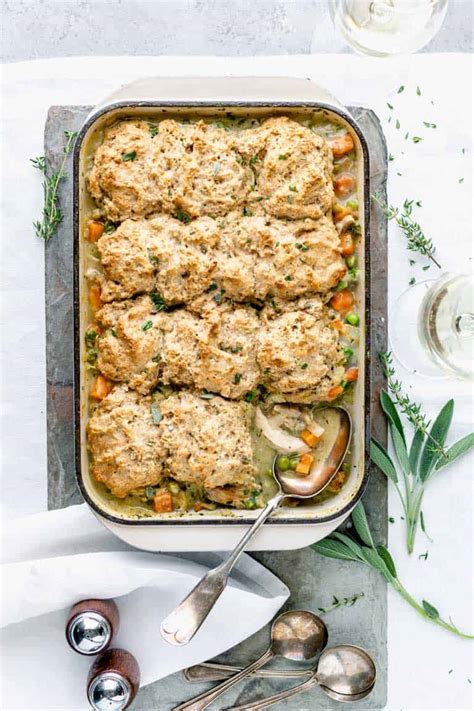 chicken-and-biscuit-casserole-healthy-seasonal image