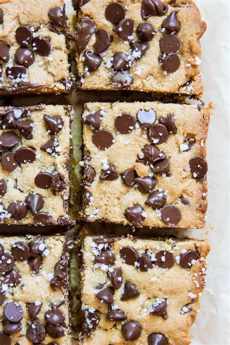 gluten-free-peanut-butter-chocolate-chip-cookie-bars image