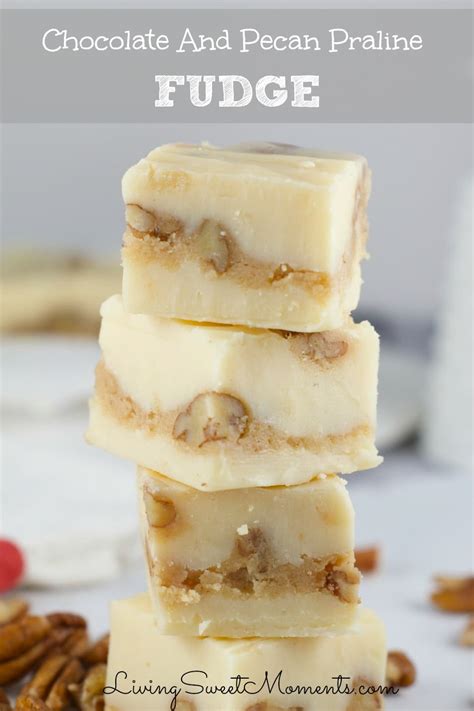 white-pecan-praline-fudge-recipe-living-sweet image