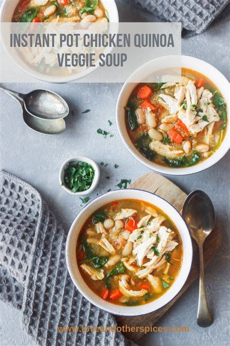 instant-pot-chicken-quinoa-veggie-soup image