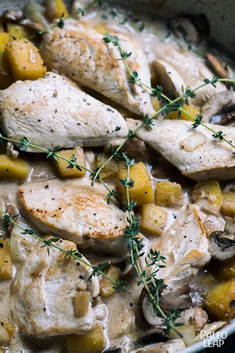 creamy-chicken-with-pumpkin-and-mushrooms image
