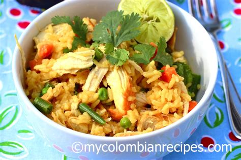 easy-arroz-con-pollo-recipe-my-colombian image