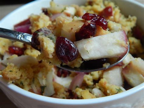 cranberry-apple-pear-stuffing-drizzle-me-skinny image