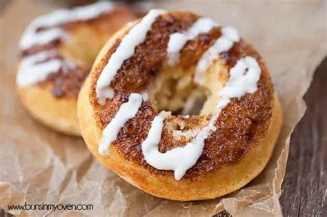 cinnamon-roll-baked-donuts-buns-in-my-oven image