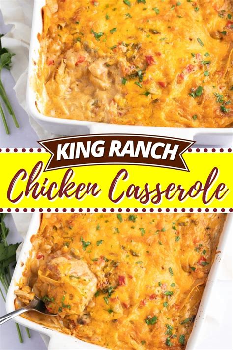 king-ranch-chicken-casserole-easy image