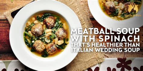 meatball-soup-with-spinach-thats-healthier-than-italian image