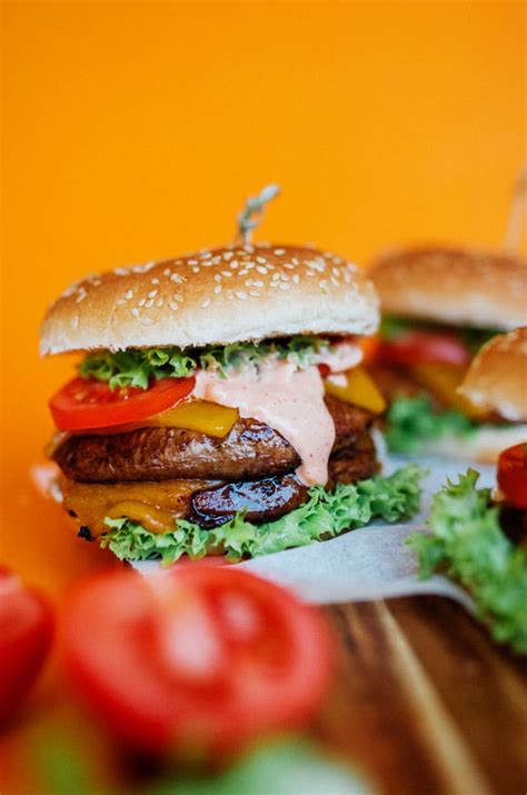 the-best-portobello-mushroom-burgers-recipe-live image