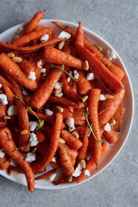 smoky-maple-roasted-carrots-with-feta-side-dish image