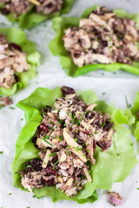 wild-rice-chicken-salad-with-cranberries-the-rustic image