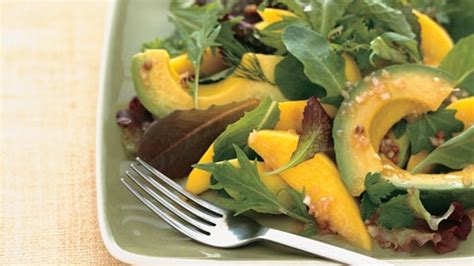 avocado-and-mango-salad-with-passion-fruit-vinaigrette image