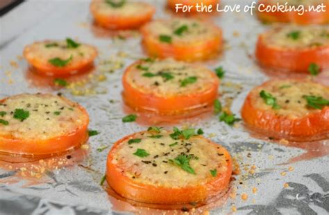 baked-parmesan-tomato-slices-for-the-love-of-cooking image