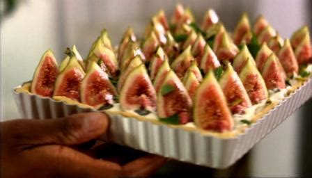 fig-cream-cheese-and-mint-tart-recipe-bbc-food image