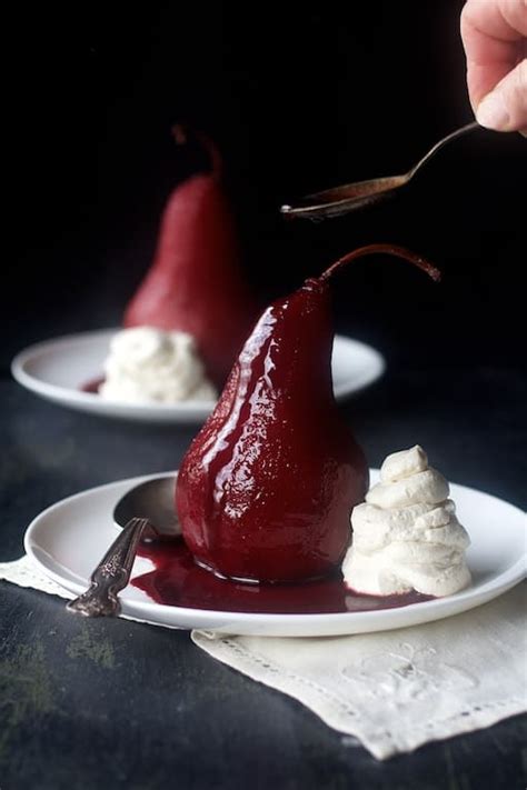 red-wine-poached-pears-w-vanilla-mascarpone-whipped image