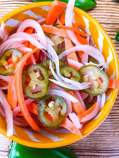 homemade-escabeche-mexican-pickled-vegetables image