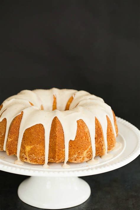 eggnog-bundt-cake-with-rum-icing-brown-eyed-baker image
