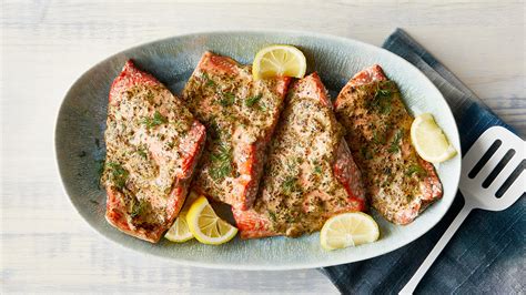 roasted-salmon-with-mustard-lemon-and-dill image