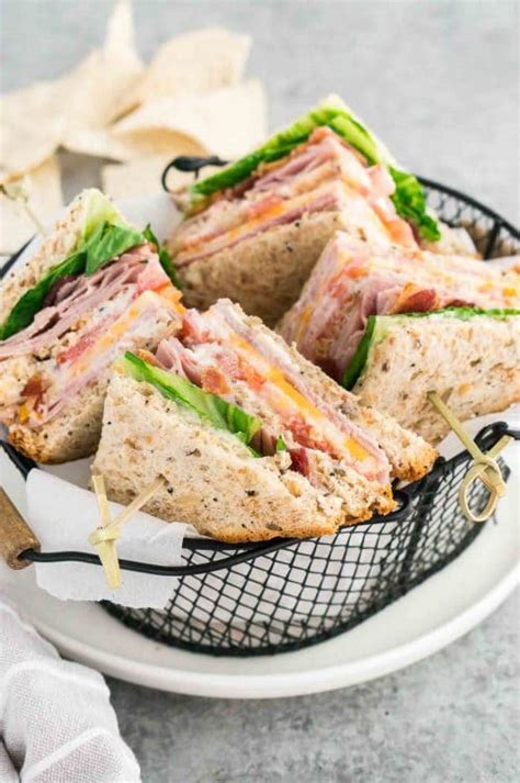 club-sandwich-easy-tasty-lunch-idea-delicious image