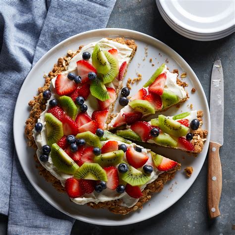 oatmeal-cookie-fruit-pizza-eatingwell image