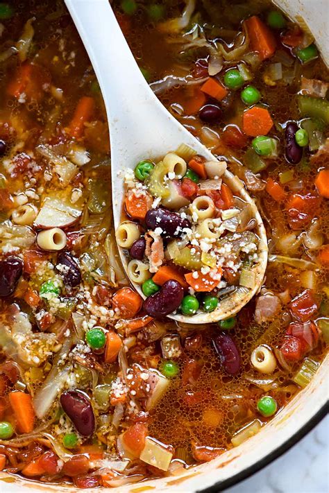 how-to-make-the-best-minestrone-soup-foodiecrush image