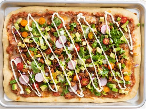 taco-salad-pizza-food-network-kitchen image