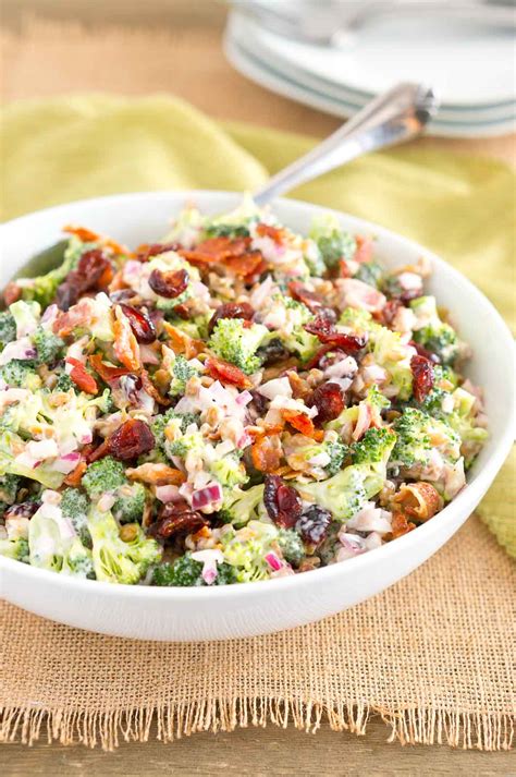 best-broccoli-salad-recipe-delicious-meets-healthy image