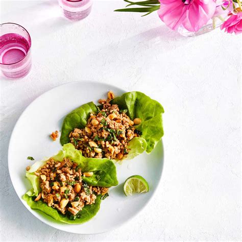 pork-and-peanut-lettuce-wraps-recipe-real-simple image