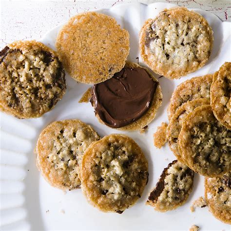 chocolate-lace-sandwich-cookies-recipe-myrecipes image