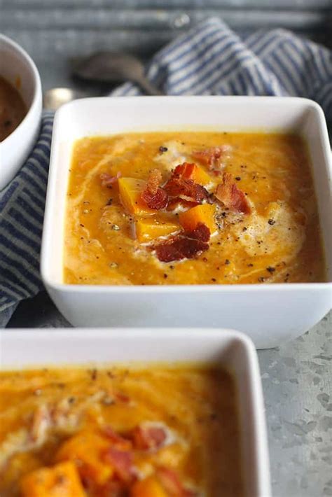 butternut-squash-soup-with-bacon-suebee-homemaker image