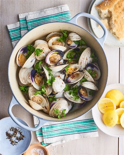 garlic-butter-steamed-clams-kitchn image