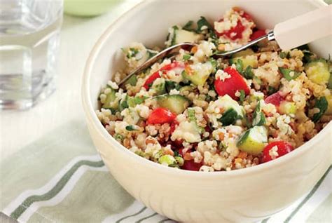 gluten-free-quinoa-salad-with-creamy-tahini-dressing image