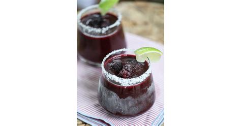 frozen-blackberry-margaritas-popsugar-food image