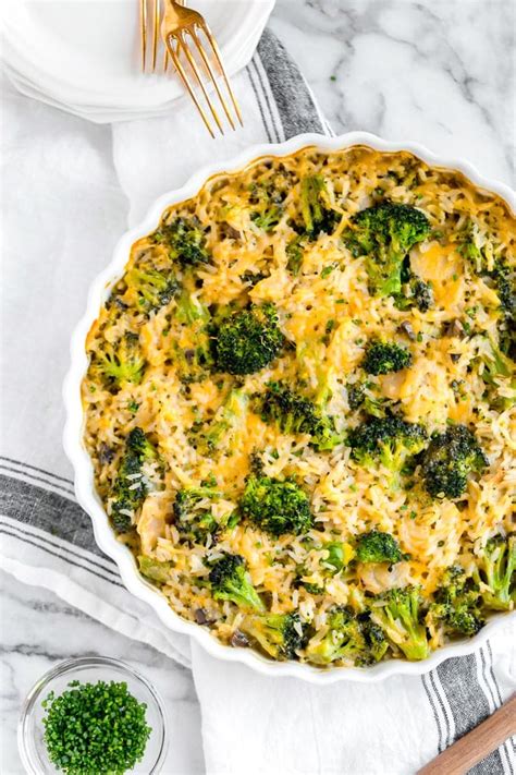 broccoli-cheese-rice-casserole-baked-green-rice-casserole image