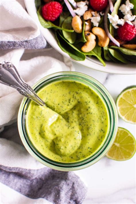 avocado-cilantro-dressing-easy-creamy image