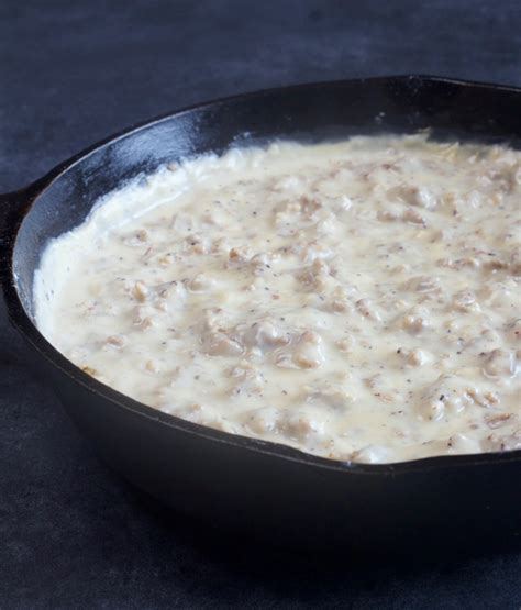 creamy-sawmill-gravy-with-sausage-my-country-table image