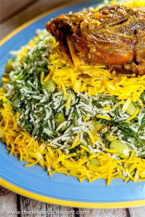 baghali-polo-persian-dill-rice-the-delicious-crescent image