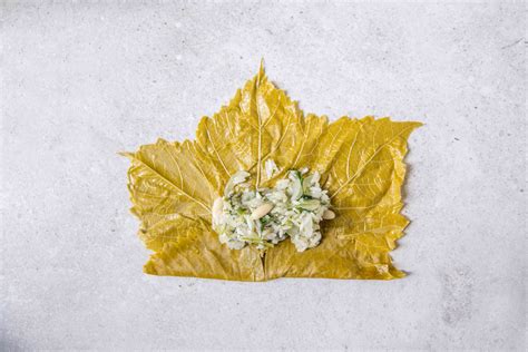 stuffed-grape-leaves-dolmathakia-recipe-the-spruce image